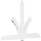 Ekena Millwork Redmond Architectural Grade PVC Gable Bracket, 84"W x 56"H x 2"D x 6"F, 16/12 Pitch GBP084X56X0206RED00 - alternate 1
